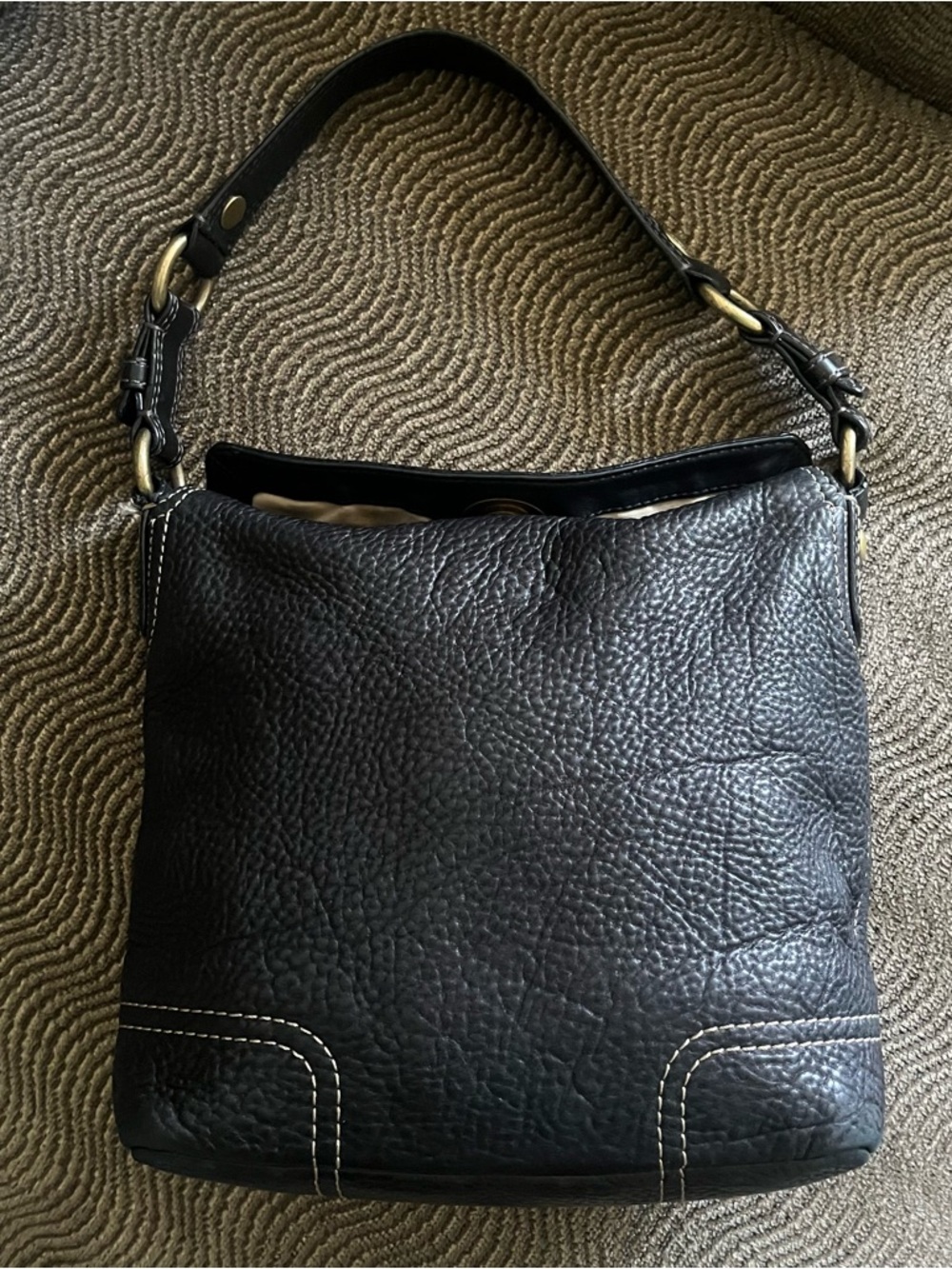Coach Chelsea NS Pebbled Leather Bag - Picture 5 of 14